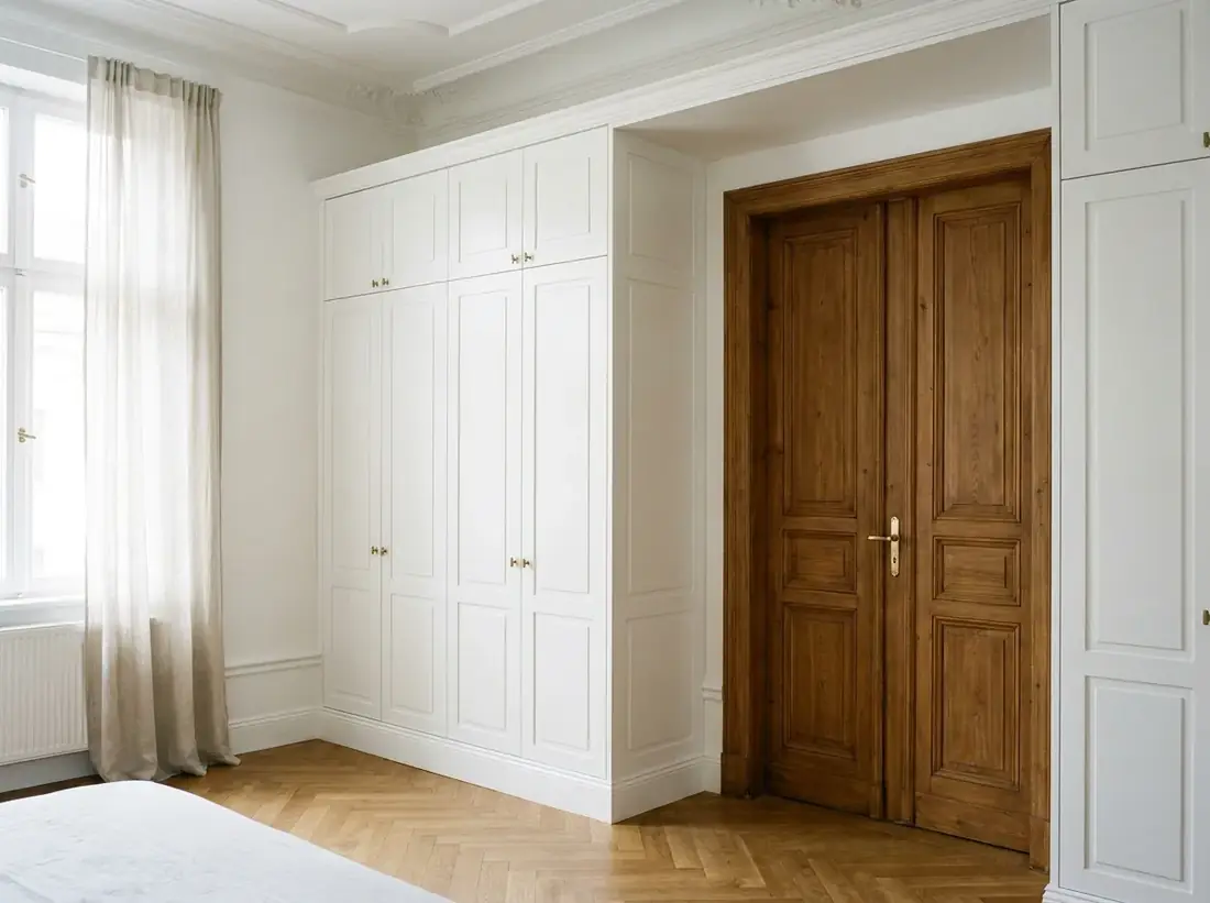 Einbauschrank in einer Altbauwohnung in Innsbruck